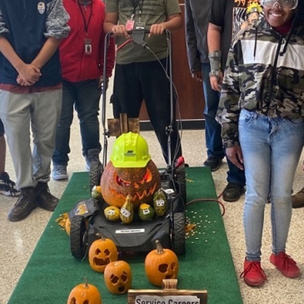Pumpkin Contest 2022 - Service Careers Maintenance - Clifton Touchstone