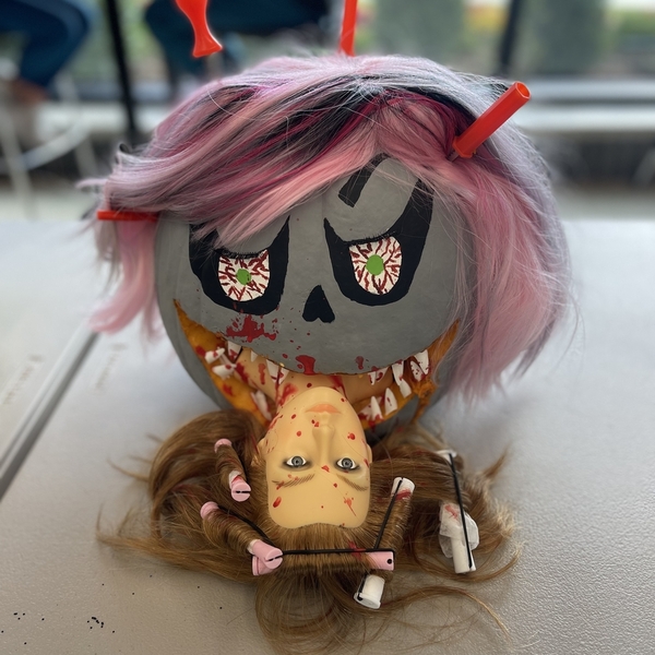 Pumpkin Contest 2023 - Cosmetology - Heather Wyatt - AM